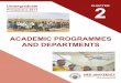 ACADEMIC PROGRAMMES AND DEPARTMENTS - NED University … · Prospectus 2017 Undergraduate 2 ACADEMIC PROGRAMMES AND DEPARTMENTS NED UNIVERSITY of Engineering & Technology CHAPTER
