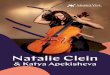 Natalie Clein - Musica Viva Australia · Norrington, Gennady Rozhdestvensky, Leonard Slatkin and Heinrich Schiff. A keen recitalist and chamber performer, Natalie Clein has recently