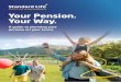 Your Pension. Your Way. - standard-life · A personal pension is a flexible way to save for your retirement that allows you to choose where your money is invested. You can: • make