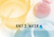 UNIT 2: WATER - Dr. G's Chemistry...An element c. A heterogeneous mixture d. A homogeneous mixture 4. An example of a homogenous mixture is a. Iron pieces in water b. Kool Aid c. Soup