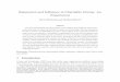 Reputation and Inﬂuence in Charitable Giving: An Experiment · Reputation and Inﬂuence in Charitable Giving: An Experiment David Reinstein and Gerhard Riener Abstract Previous
