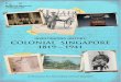 COLONIAL SINGAPORE 1819 – 1941 · this HI unit. • These sources have been categorised to allow students to investigate how people’s lives were like in colonial Singapore. •