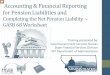 Accounting & Financial Reporting for Pension … and...GASB – Governmental Accounting Standards Board – Recognized as an official source of generally accepted accounting principles