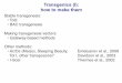 Transgenics (I): how to make them - Marine Biological Laboratory · 2013-08-13 · Bussmann J, Schulte-Merker S. Rapid BAC selection for tol2-mediated transgenesis in zebraﬁsh