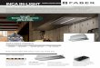 INCA IN-LIGHT INSERT RANGE HOOD · LED Light Bar Low consumption 1 watt LED bulbs light up your cooking but use very little energy Now with Variable Air Management adjust CFM for