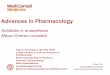 Advances in Pharmacology - ANESTHESIOLOGYanesthesiaupdateonline.com/uploads/.../antidotes_in...Types of antidotes • chemical antidote interacts with a poison and changes its chemical