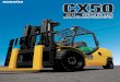 3.5 / 4.0 4.5 / 5.0 ton Series DIESEL & GASOLINE FORKLIFT TRUCKS · 2018-05-15 · Fully Hydrostatic Power Steering for Superb Maneuver The CLSS makes it possible to lift the load