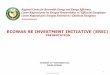 ECOWAS RE INVESTMENT INITIATIVE (EREI)...ECOWAS RE INVESTMENT INITIATIVE (EREI) ... InfraCo, Electra and the National Government of Cape Verde 8 MW Wind Farm, in Sal, Cape Verde 