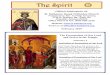 The Spiritst-katherine.org/index_htm_files/2019.02-Spirit.pdfThe Presentation of Our Lord and Savior in the Temple February 2 Apolytikion of Presentation of Our Lord Hail Virgin Theotokos