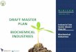 September 2014 DRAFT MASTER PLAN Industrial Sub Sector ... Biochem Industries Masterplan.pdf · Essential Oil Production Name of Factory/ Location Installed Capacity ... Installed