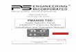 PMA4000 TSO - AeroElectricaeroelectric.com/Installation_Data/PS_Engineering/PMA... · 2016-09-22 · PS Engineering PMA4000 TSO Series Audio Selector Panel and Intercom System Installation
