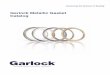 Garlock Metallic Gasket Catalog - Garlock Singapore · with ASME B16.20 Spiral wound gaskets—made with an alternating combina-tion of formed metal wire and soft iller materials—form