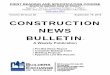 CONSTRUCTION NEWS BULLETIN - Constant Contactfiles.constantcontact.com/e87d5365301/5c6e4c0c-7f... · NEWS BULLETIN ™ A Weekly Publication ... On August 30, 2016 the Planning Commission