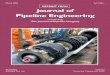 REPRINT FROM Journal of Pipeline Engineering · THE Journal of Pipeline Engineering (incorporating the Journal of Pipeline Integrity) is an independent, international, quarterly journal,