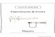 Scanned by CamScanner · Least count of a vernier callipers is 0.01 cm. When the two jaws of the instrument touch each other, the 5th division of the vernier scale coincide with a