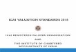 ICAI VALUATION STANDARDS 2018...•in respect of any property, stocks, shares, debentures, securities or goodwill or any other assets (herein referred to as the assets) or net worth