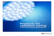 Products for radiation curing - Perstorp · possibilities and allow you to develop raw materials for radiation curing coatings, inks and adhesives. We also offer a range of products
