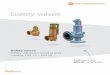 Safety valves - ASG TEKNOLOJİ · Safety valves Safety valves protect all plant components from inadmissible excess pressure. For dimensioning all possible load cases must be taken
