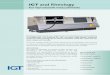 IGT and Rheology - IGT Rheology Folder... · IGT and Rheology For awide range of printing inks and pastes AbOuT TACk Tack relates to the force required to split a thin fluid film