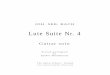Lute Suite Nr. 4 · 2016-12-02 · JOH. SEB. BACH Lute Suite Nr. 4 Guitar solo Revised and fingered by Eythor Thorlaksson The Guitar School - Iceland  &
