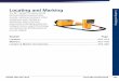 Locating and Marking · Auxiliary frequencies for long distance locating from remote transmitters Direct readout of active duct probe (sonde) Cable/pair identification Receivers incorporate