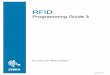 RFID Programming Guide 3 - Zebra Technologies · Who Should Use This Document 8 P1062165-004 Rev. A RFID User Guide 1/15/19 Who Should Use This Document The RFID User Guide is intended