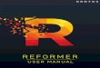 REFORMER - Amazon S3 · Reformer always needs an input (this can be either a live audio signal from a microphone or instrument) or a pre-recorded audio file placed in the timeline