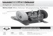 WG250 Wet Stone Sharpening System · WG250 Wet Stone Sharpening System Important For your safety read instructions carefully before assembling or using this product. Save this manual