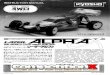 Kyosho Lazer Alpha Manual - CompetitionXE ring from making scratches. NO. 5 OIL —oil E ring Short Short Long Make 2 sets for eacf, short and long. Install the Short Shafts into Short