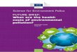 FUTURE BRIEF - European Commission · Health costs related to three key categories of pollution — air pollution, noise pollution and exposure to toxic chemicals — are touched