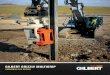 GILBERT GRIZZLY MULTIGRIP · Gilbert Grizzly MultiGrip is the most versatile excavator-mounted vibratory pile driver. Thanks to its side clamp system with Quick-Change and 3PAS technology,
