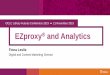 EZproxy and Analytics - OCLC...EZproxy hosted is seamless “If you’re looking for the right authentication solution for all your publishers, then I haven’t seen one better. As