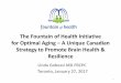 A National Initiative for Optimal Aging · Objectives 1. Learn about the Fountain of Health (FoH) Initiative for Optimal Aging 2. Appreciate the evidence-base behind FoH 3. Be aware