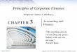 Principles of Corporate Financefaculty.sjcny.edu/~barkocy/financeslides/chapter 3.pdf · Corporate Taxes In the United States, corporations pay tax on their income. US Corporate Tax
