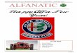 NEWSLETTER OF THE ALFA ROMEO OWNERS CLUB – … · dealership to showcase Alfa Romeo and Maserati cars. Also present were several other suppliers of automobile related equipment