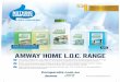 AMWAY HOME L.O.C · AMWAY ® HOME L.O.C. ™ RANGE The super effective L.O.C. Multi-Purpose Cleaner is gentle but tough enough to cut through grease and grime on walls, floors, woodwork,