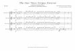 The Star Wars Stripes Forever - Einsteinium Quartet · The Star Wars Stripes Forever -- Score -- page 7 of 13 & & & & bb b bb b S A T B