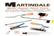 Hand Tools Saws - Martindale, Electric · 2017-09-28 · Martindale carries the largest variety of hand tools available for electric motor repair. Chamfering tools, coil tamping tools,