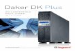 Daker DK Plus - Legrand · DAKER DK PLUS SAI 5 DAKER DK PLUS SAI Monofásicos on-line doble conversión VFI n Características NOTA: Los valores de autonomía en minutos son estimados