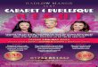 CABARET & BURLESQUE NIGHT · cabaret & burlesque night. 01732 851442 goose green, hadlow, kent, tn11 0jh hotel@hadlowmanor.co.uk 