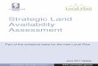 Strategic Land Availability Assessment - Microsoft... · large tracts of land for proposed new settlements to the west, east and north of Colchester. Additional sites identified through