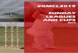 #GMCL2019 SUNDAY LEAGUES AND CUPSCup Competitions We are pleased to add a secondary cup competition for our Sunday teams as we have done for the Saturday teams to give more clubs the