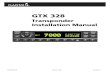 Transponder Installation Manual...GTX 328 Installation Manual Page i 190-00420-04 Revision C This manual reflects the operation of software version 5.00. Some differences in operation