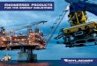 FOR THE ENERGY INDUSTRIES - Nylacast€¦ · • offshore mooring connectors • guide cones • bend stiffeners • stopper clamps • pipe support arms & clamps • hang off clamps