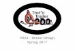 4023 Senior Design Spring 2017...About the Client Charles Machine Works Inc. produce various types of equipment such as: trenchers, directional drills, skid steers, and vacuum excavators