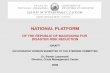 NATIONAL PLATFORM - PreventionWeb.net · business community hyogo framework for action (2005) ... of the global platform for drr ... the presidents of the local & urban communities,
