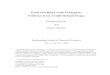 Good and Bad Credit Contagion: Evidence from Credit ... · Chapter 7 forces the liquidation of the distressed firm. Under Chapter 11, the bankrupt firm might reemerge with lower costs,
