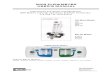 CABINET MOUNT MODELS - Porter InstrumentMXR FLOWMETER USER’S MANUAL Instructions and Safety Considerations MXR Models of Porter Conscious Sedation Flowmeters And Bag Tee (Accessory)