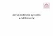 2D Coordinate Systems and Drawingweb.cse.ohio-state.edu/~wang.3602/courses/cse581-2012-spring/2D.pdf · Screen Coordinate System • 2D regular Cartesian grid • Origin (0, 0) at