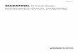 MAZATROL - i-Logic M Plus Mainenance.pdf · 1. Outline The MAZATROL M PLUS Series CNC unit is a product that has thoroughly pursed highproductivity and reliability. The following